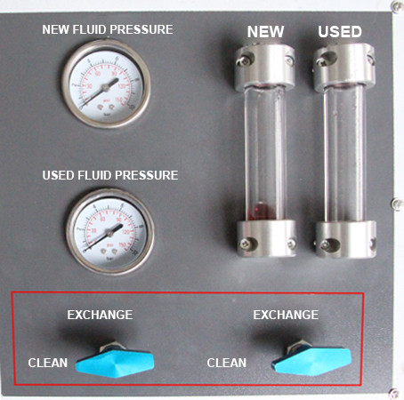 cooling system cleaning machine
