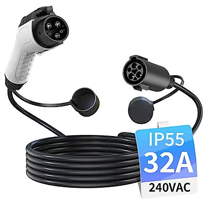 32a_sae_j1772_ev_charger_extension_cord_type1_charging_gun_american_standard